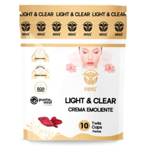 Light & Clear x 10 Twist Caps